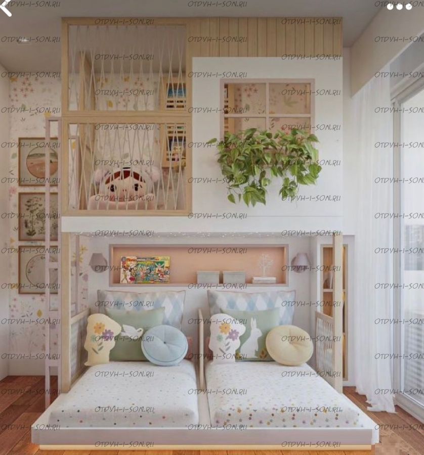 Кровать двухъярусная Fantasy Sky №11