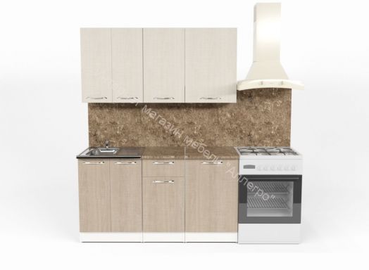 Кухонный гарнитур Ольга нормал 1 1500 мм
