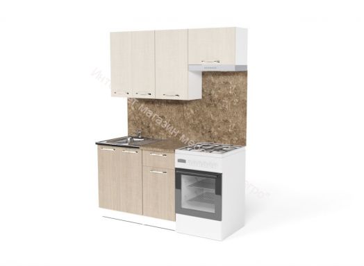 Кухонный гарнитур Ольга нормал 2 1500 мм