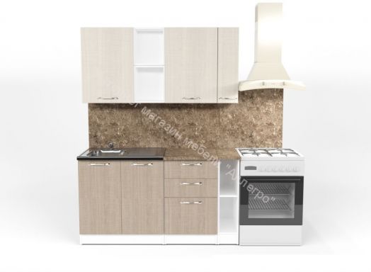Кухонный гарнитур Ольга нормал 4 1500 мм
