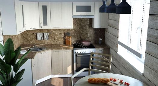 Кухонный гарнитур Ольга оптима 1 1300*2500 мм