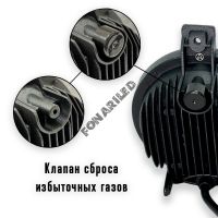 Противотуманные фары PTF18-50W FLOOD с границей света