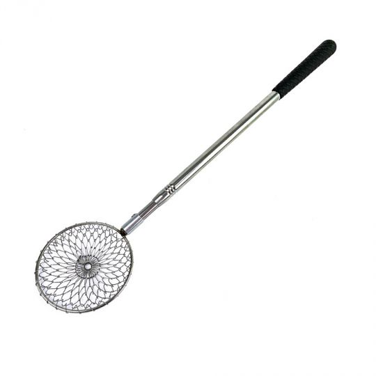 Черпак с сеточкой нержавейка телескоп HIGASHI ice scoop 11см*83см