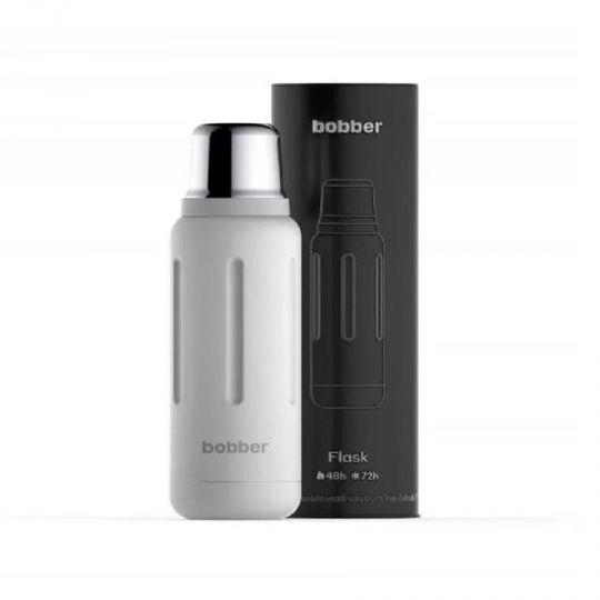 Термос bobber Flask 1000 Sand Grey (серый)