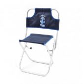 Стул складной большой АДМИРАЛ Prime алюминий (до 120кг) ASAP-02 КЕДР НПО