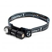 Фонарь налобный "СИБИРСКИЙ СЛЕДОПЫТ-Тензор", съемный, 1 LED, аккум. 220В, USB PF-PFL-HL43
