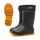 Сапоги Nordman Quaddro (-70°С) ЭВА (шипы/усиленная подошва/вкладыш) черно/желтые 519093-01
