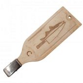 Доска разделочная с прищепкой для рыбы "СЛЕДОПЫТ" 500х150х60 с фаской PF-CWS-P108