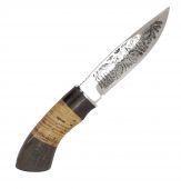 Нож "Вихрь" сталь 95x18 с гравировкой
