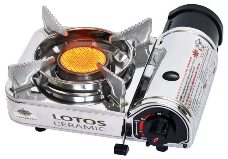 Плита газовая TOURIST LOTOS CERAMIC TR-350