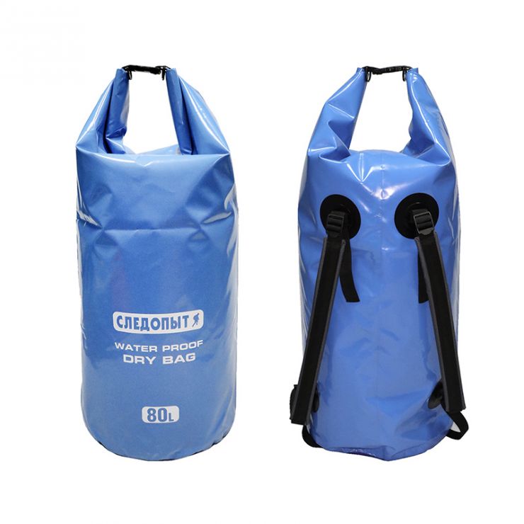 Гермомешок СЛЕДОПЫТ Dry Bag 80 л цвет mix PF-DB-80