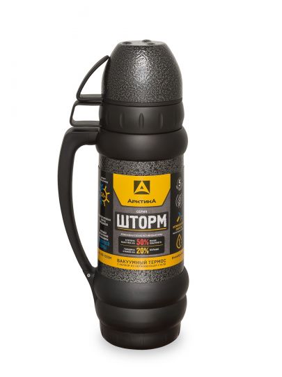 Термос АРКТИКА 1000 мл 109-1000М-BK черный