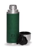 Термос АРКТИКА 700 мл 108-700 (кожаная оплетка) зеленый