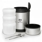 Термос для еды с контейнерами (3шт) АРКТИКА 1500 мл 403-1500