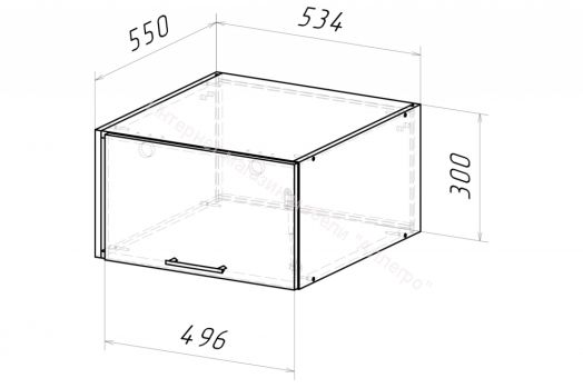 Кухонный гарнитур Альба гранд прайм 2200х2500 мм