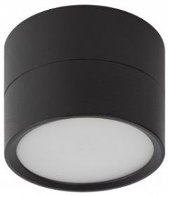 ЭРА св-к накл. спот Gx53 MAX13W 220V 96х80мм алюминий черный OL7