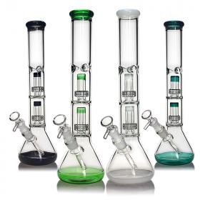 Стеклянный Бонг Double Matrix Beaker