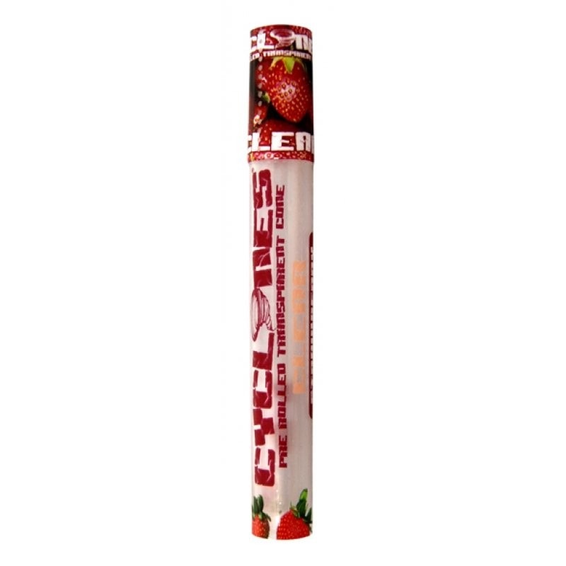 Конус в тюбе Cyclones Clear Strawberry