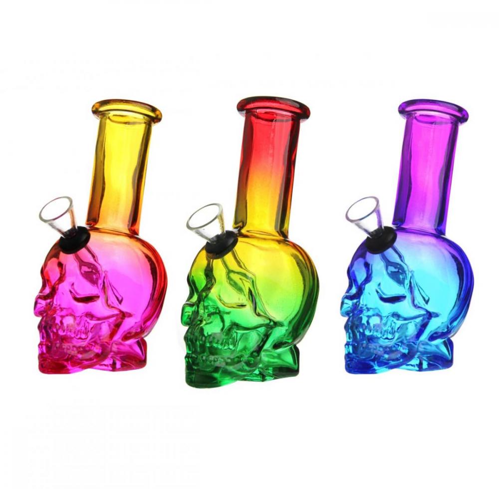 Стеклянный Бонг Colour Skull