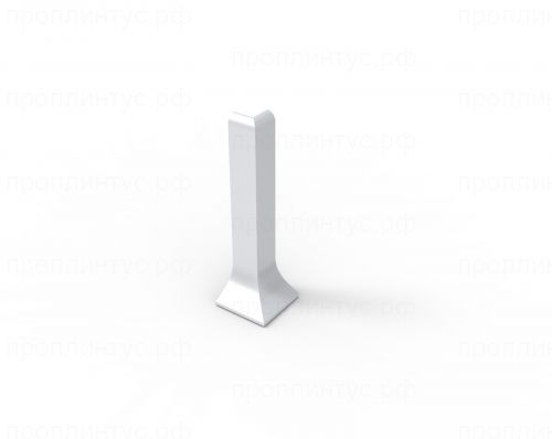 Алюминиевый плинтус 100 мм Черный мат. (Ral 9005) / Белый мат. (Ral 9016)