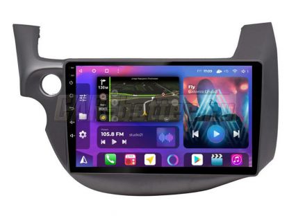 Магнитола Honda Fit Shuttle 2011-2015, рамка графит, Farcar (TM1141M)