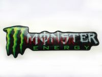 Наклейка силикон "MONSTER Energy" (11.5*4.5см)