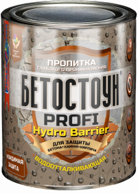 Бетостоун PROFI «HYDRO BARRIER» Красковия Водоотталкивающая Пропитка 0.7кг не Изменяет Цвет Поверхности / Красковия.