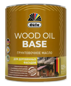 Масло Грунтовочное 2л Dufa Wood Oil Base Бесцветное, Полуматовое / Дюфа.