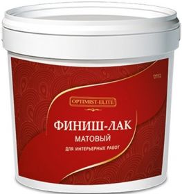 Финиш-Лак Optimist-Elite D732 3кг Матовый для Интерьерных Работ / Оптимист Д732.*