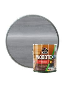 Пропитка Dufa Woodtex 0.9л Серая для Дерева Алкидная с Твердым Воском в Составе / Дюфа Вудтекс.