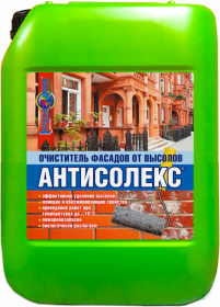 Очиститель Фасадов от Высолов Краско Антисолекс 10кг для Кирпича и Бетона / НПО Краско.
