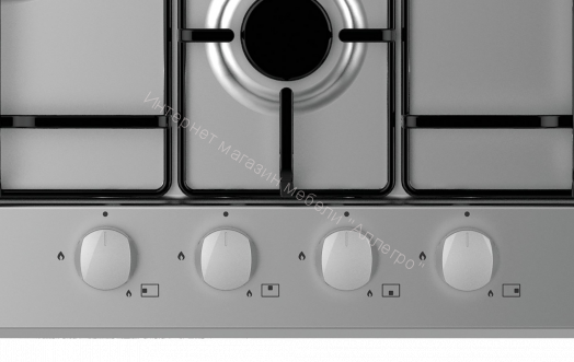 Газовая варочная панель Candy CHW 6 D4 WX нержавеющая сталь