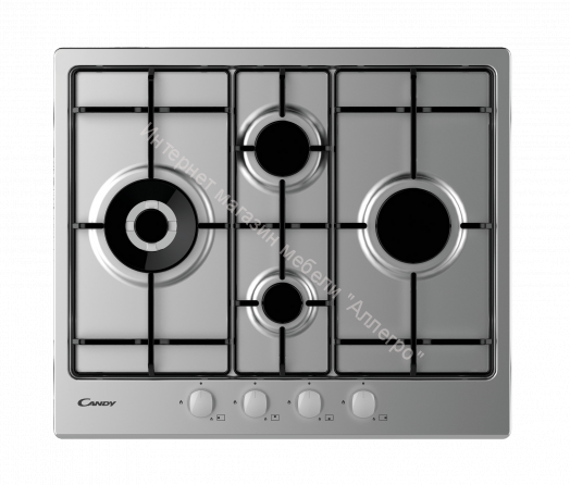 Газовая варочная панель Candy CHW 6 D4 WX нержавеющая сталь