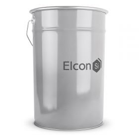 Эмаль Атмосферостойкая Elcon КО-198 300°С 25кг Коричневая Термостойкая  для Защитной Окраски Фундаментов и Железобетонных Опор / Элкон.