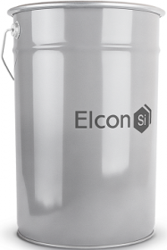 Лак Термостойкий Elcon КО-85 20кг Бесцветный до +250°С для Металлических, Каменных, Бетонных Поверхностей / Элкон.