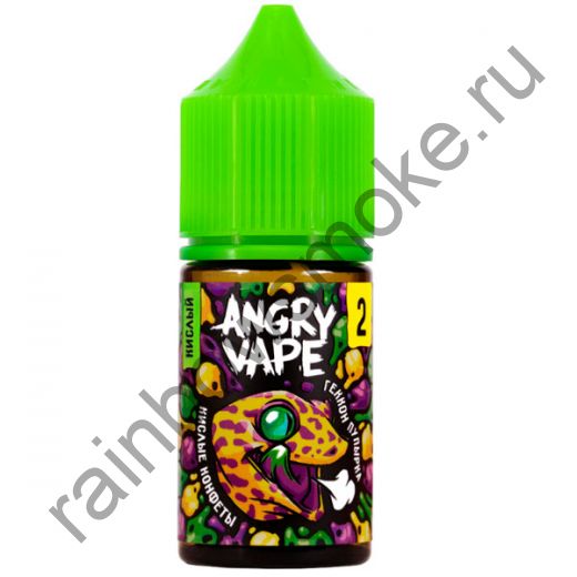 Angry Vape Salt Геккон Пупырка (Кислые Конфеты) 30мл