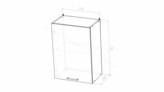 Кухонный гарнитур Симфония лайт 1200 мм