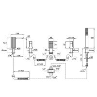 Термостат для ванны Stella Casanova CS 06013 схема 3