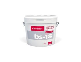 Лак для Интерьера Bayramix BS-18 5кг Прозрачный Полуматовый Защитное Покрытие.