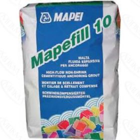Анкеровочный Раствор Наливного Типа Mapei Mapefill 10 25кг Серый, Безусадочный, Быстротвердеющий для Высокоточной Анкеровки.
