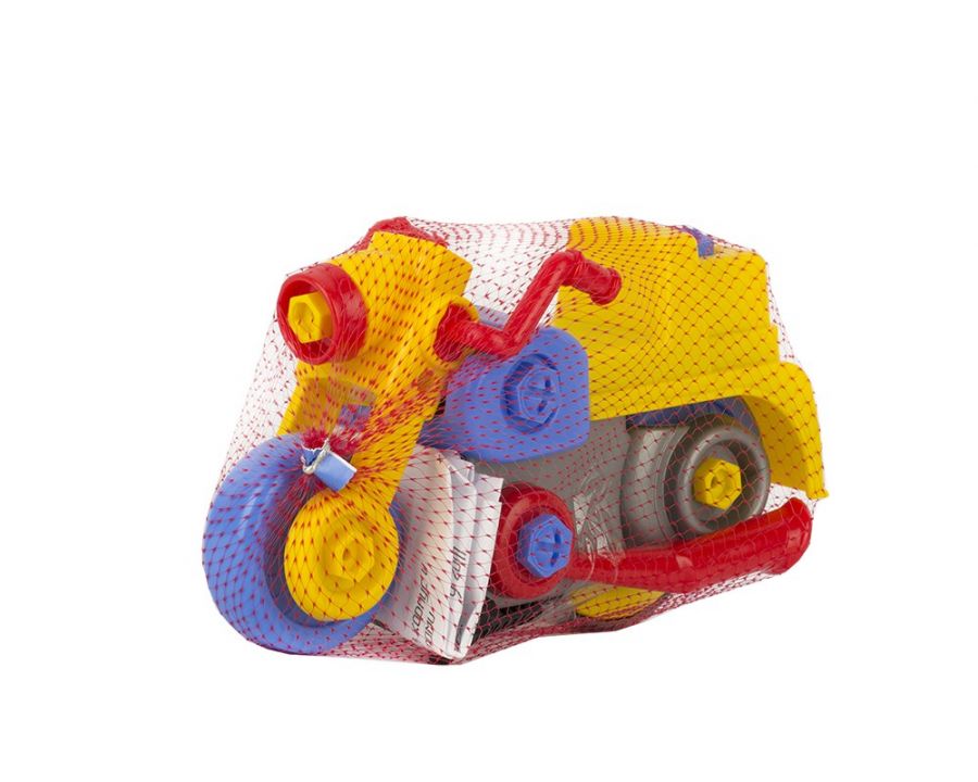 Игрушка «Мотоцикл» (26 предметов, отвертка 1шт., шестигранник 1шт.)