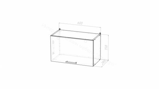 Кухонный гарнитур Адажио оптима 1800х2400 мм