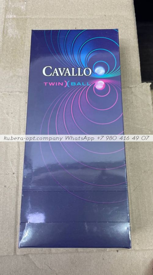 Cavallo Twin Ball (Кавалло Твин Болл компакт с двумя кнопками) минимальный заказ 1 коробка (50 блоков) можно миксом