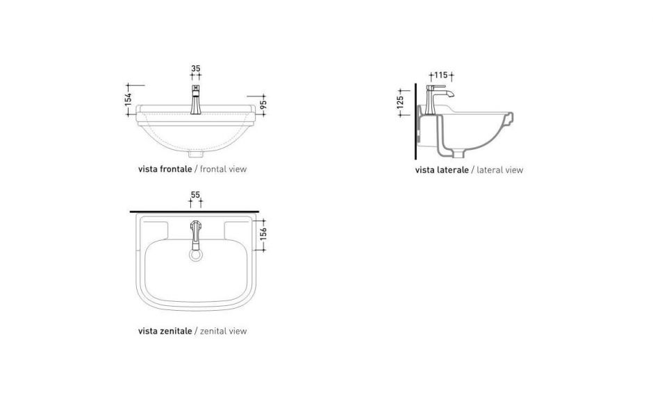 Смеситель Flaminia Evergreen Single Lever Basin Mixer ФОТО