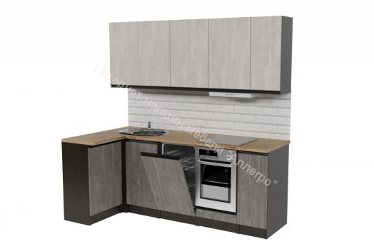 Кухонный гарнитур Симфония прайм 400 1100х2000 мм