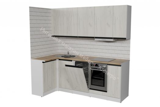 Кухонный гарнитур Амели прайм 400 1100х2000 мм