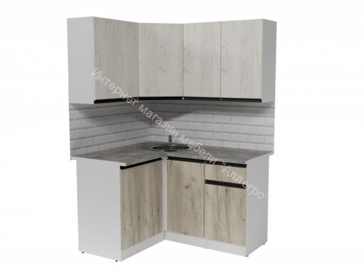 Кухонный гарнитур Паола прайм 1200х1400 мм