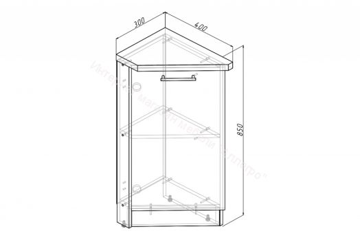 Кухонный гарнитур Паола гранд прайм 2600х1400 мм