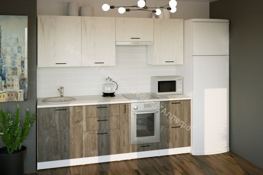 Кухонный гарнитур Сиена компакт 2200 мм