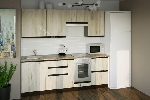 Кухонный гарнитур Равенна компакт 2200 мм